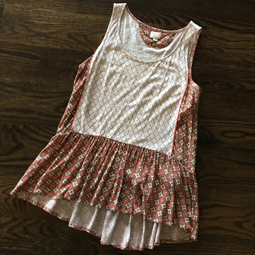 Anthropologie tank size medium